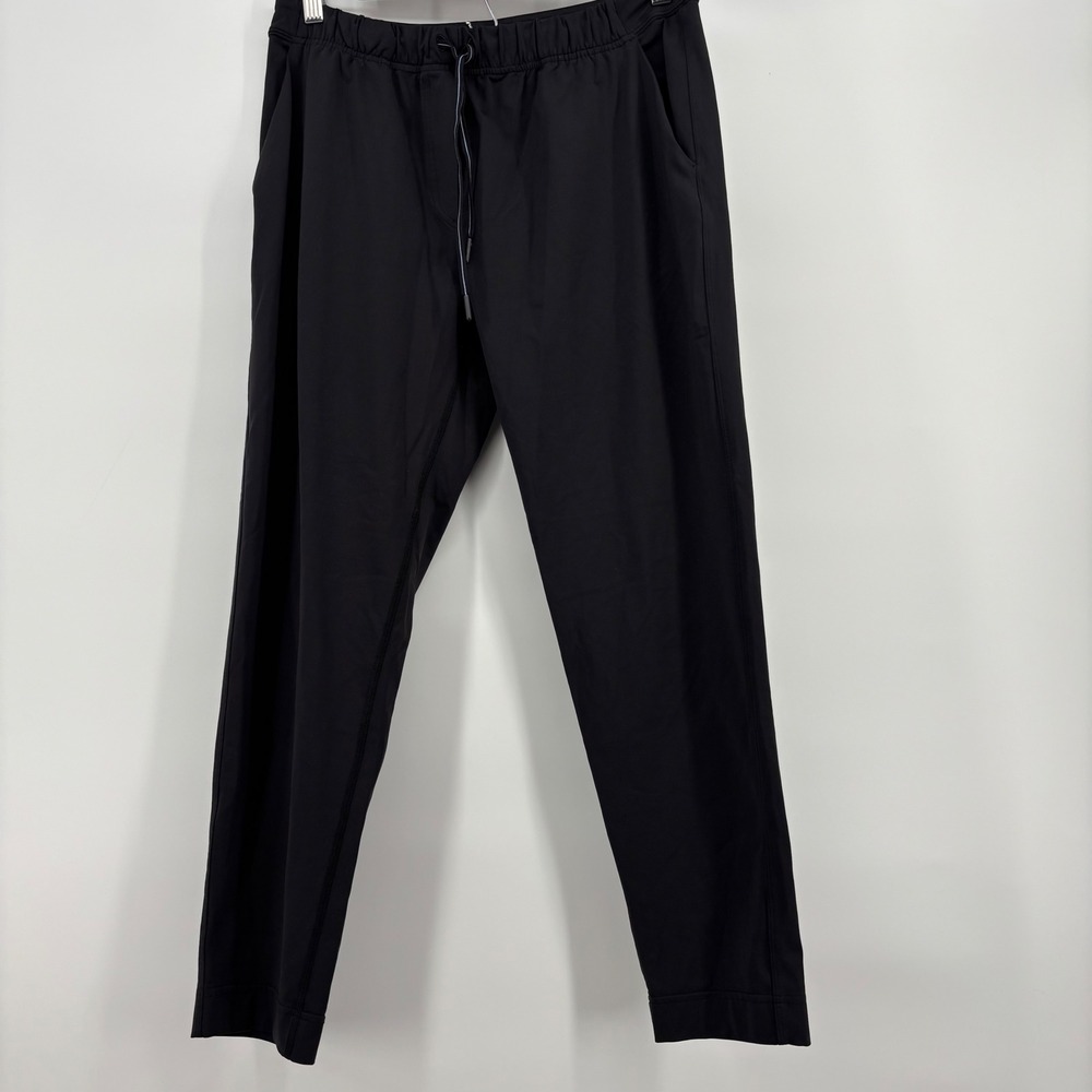 Lululemon Men Activewear Pants M Black ABC Jogger Warpstreme Tapered Athleisure